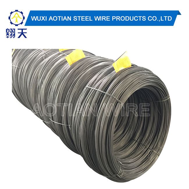 Alambre de acero galvanizado con poco carbono utilizado en líneas de comunica...