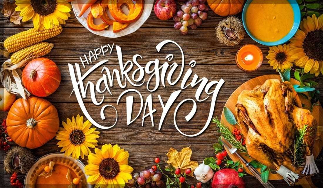 Feliz día de acción de gracias
