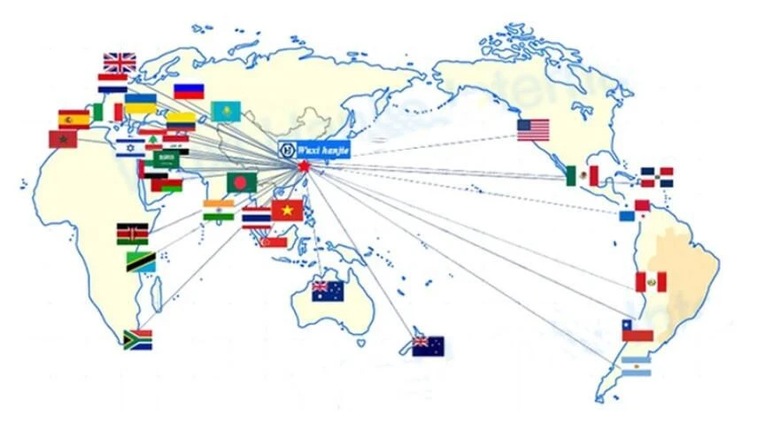 Las mercancías se envían alrededor del mundo todos los días