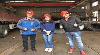 Los clientes visitan la fábrica de AOTIAN para fortalecer la cooperación