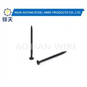 Tornillos para paneles de yeso de fosfato negro