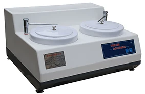 Máquina pulidora de muestras metalográficas