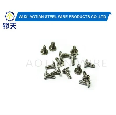 Tornillos de precisión.