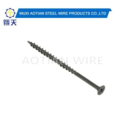 Tornillo para madera estándar.