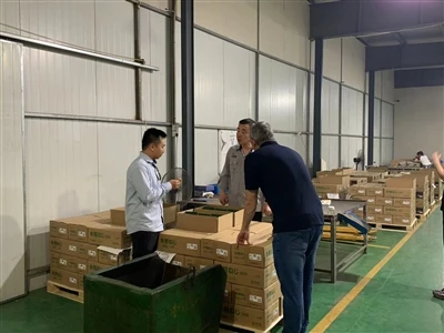 Clientes brasileños habituales vienen a visitar nuestra empresa
