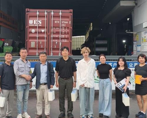 Una delegación de clientes surcoreanos visita Aotian para inspección e interc...