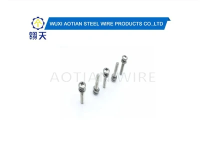 Tornillo para máquina de cabeza plana.